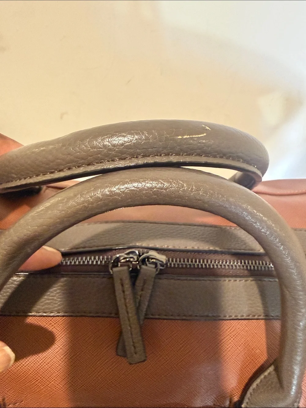 Ted Baker London Brown Duffel with Dark Trim